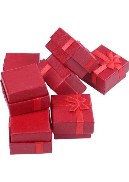 72 Parçalı Kutusu Seti - Yıldönümleri Düğünler Doğum Günleri Çeşitli Renkler Için Kare Yüzük Takı Kutusu (Yurt Dışından) indirimleri