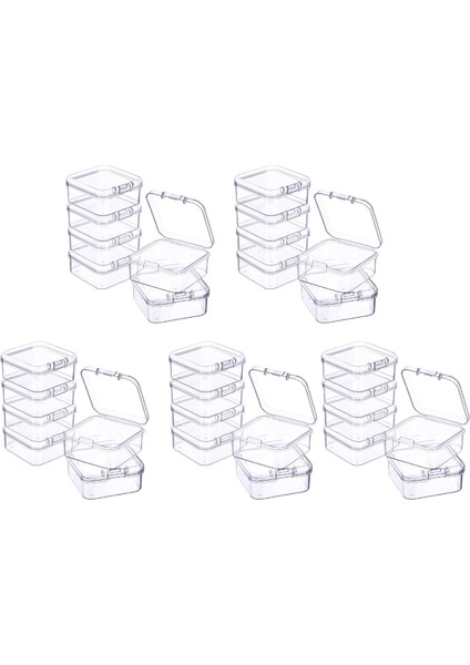Küçük Ürünler Boncuklar Mücevherler Kartvizit Toplamak Için 30 Adet Mini Plastik Berrak Saklama Kutusu (Yurt Dışından)