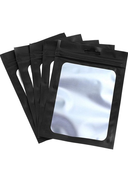 1000 Adet Yeniden Kapatılabilir Gıda Depolama Torbaları Açık Pencere Kahve Çekirdekleri ile Gıda Için Paketleme Torbası (Siyah 2 4 x 4 Inç) (Yurt Dışından) fiyatları