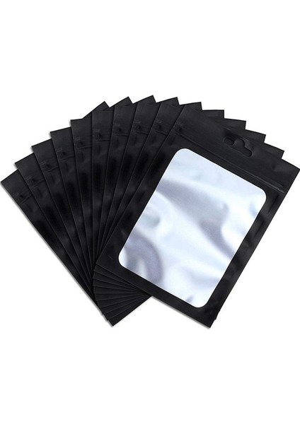 1000 Adet Yeniden Kapatılabilir Gıda Depolama Torbaları Açık Pencere Kahve Çekirdekleri ile Gıda Için Paketleme Torbası (Siyah 2 4 x 4 Inç) (Yurt Dışından) modelleri