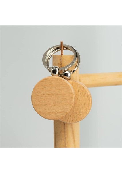 50 Adet Ahşap Oyulmuş Boş Ahşap Boş Anahtar Zincirleri (Yuvarlak) (Yurt Dışından) indirimleri