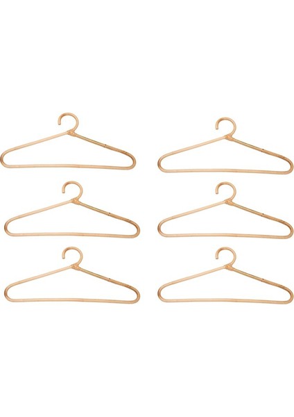 6x Rattan Giysi Askı Stili Giysiler Organizatörü Raf Yetişkin Askı Giysileriniz Için Oda Dekorasyon Askı (Yurt Dışından)