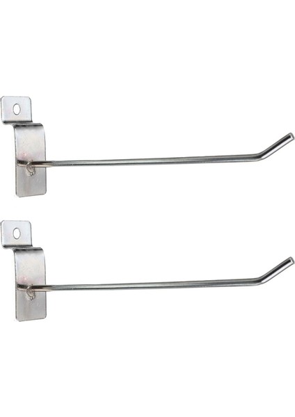 50 x Slatwall Tek Hook Pin Dükkanı Ekran Takma Prong Askı 150MM (Yurt Dışından)