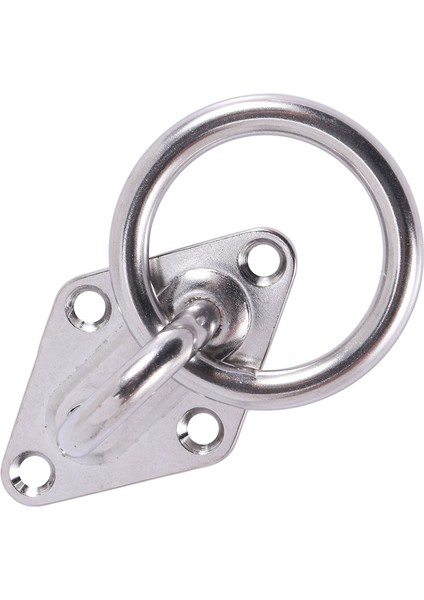 Yuvarlak Halka Paslanmaz Çelik ile Duvar Veya Tavan Için 3x Montaj Kancası - Sling Eğitmeni Için Braket / Bağlantı Hamak (Yurt Dışından) fırsatları