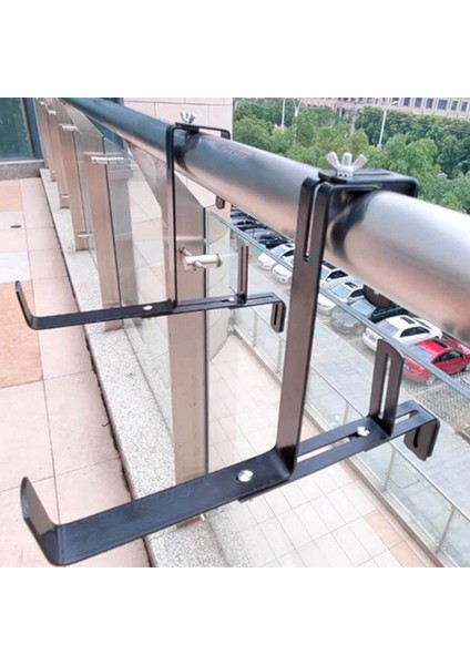 3 Çift Kanca Oluk Bitki Potu Asılı Kancalar Ray Balkon Ekici Tutucu Braketler Demir Kancalar Lik Ayarlanabilir Kanca -S (Yurt Dışından) indirimleri