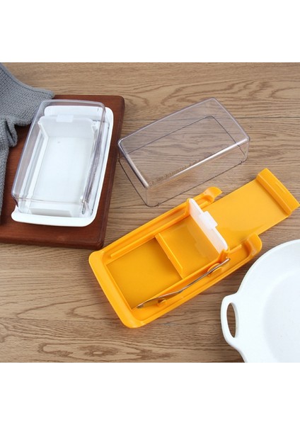 Tereyağı Konteyner Peyniri Sunucusu Sızdırmazlık Depolama Koruyucu Tepsi Kesmek Için Kapak Mutfak Yemek Takımı C C C (Yurt Dışından) fırsatları