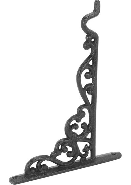 4x Dökme Demir Askı Ferforje Demir Bahçe Hook Saksı Genişleme Vidalı Sepet Duvar Askı Braketi (Yurt Dışından) fiyatları