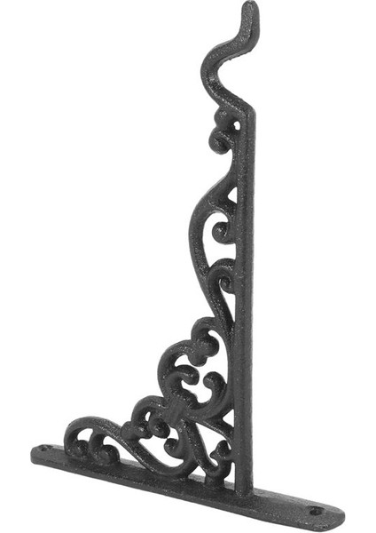 4x Dökme Demir Askı Ferforje Demir Bahçe Hook Saksı Genişleme Vidalı Sepet Duvar Askı Braketi (Yurt Dışından) modelleri