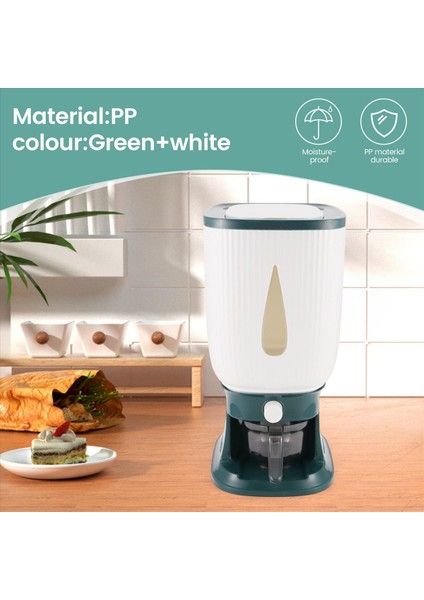10KG Naritli Otomatik Pirinç Dispenseri Kupa Akıllı Pirinç Dispenser Pirinç Depolama Pirinç Kovası Ev Pirinç Kutusu A (Yurt Dışından) indirimleri