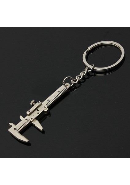2x Yararlı Mini Vernier Caliper Aracı Kolye Kaydırıcı Slaytlar Anahtarlama Anahtar Zinciri 10CM (Yurt Dışından) indirimleri