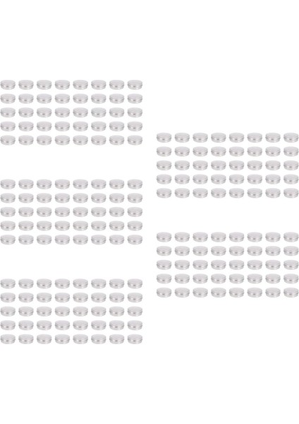 200 Vidalı Üst Yuvarlak Alüminyum Teneke Kutular - Alüminyum Vidalı Kapak Yuvarlak Teneke Kabı Şişe (Yurt Dışından)