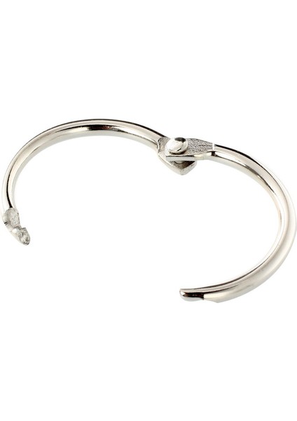 100 Adet Zımba Kitabı Bağlayıcı 30MM Dış Çapı Gevşek Yaprak Halkası Anahtarlık (Yurt Dışından) fırsatları