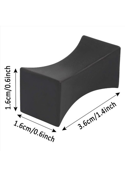 100PCS Yemek Çubukları Dinlenme Küçük Yemek Çubukları Stantlar Kaşık Çatal Tutucu Seti Çubukları Kap Çatal Bıçak Takımı Siyah (Yurt Dışından) modelleri