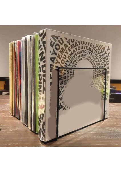 3x Metal Vinil Kayıt Ekran Raf Turn Tablası Depolama Rafı Stand Tutucu B (Yurt Dışından) modelleri