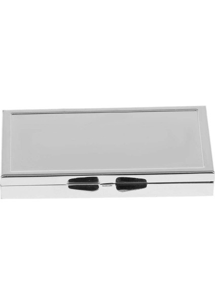5x Mini Seyahat Metal Hap Kutusu Tıp Organizatör Konteyner Tepsisi Kutu Kılıf Depolama 3 Yuva (Yurt Dışından) modelleri