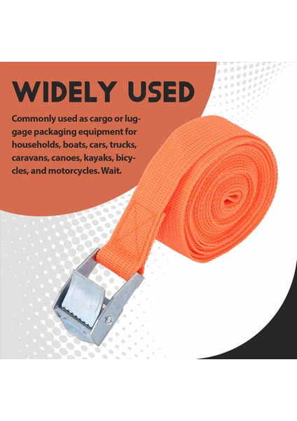 Kırpma Kayışları Kargo Dişli Bisikletler ve Daha Fazlası Için Çinko Alaşımlı Kam Kilidi Tokalaşmasıyla Kayışları Bağlayın (4 Paket) (Yurt Dışından) fırsatları