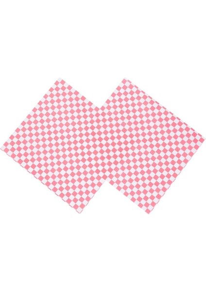 800 Pcs Damalı Deli Şeker Sepeti Astar Yemek Sarma Kağıtları Yağ Kurtlayıcı Sandviç Burger Paketleme Kırmızı ve Beyaz (Yurt Dışından) modelleri