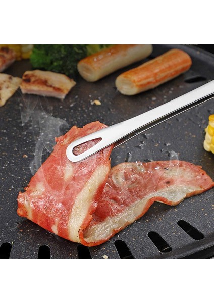 2 Adet Paslanmaz Çelik Gıda Maşaları Mutfak Cımbızları Yemek Pişirme Izgara Pişirme Için Çok Işlevli Araçlar (Yurt Dışından) indirimleri