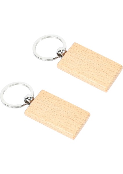 40PCS Boş Ahşap Anahtarlı Diy Ahşap Anahtar Zincirleri Anahtar Etiketler Ler Sarı Dikdörtgen (Yurt Dışından) indirimleri