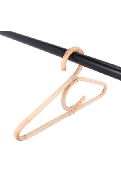 4x Rattan Giysisi Askı Tarzı Çocuk Giysileri Organizatör Raf Çocuk Askı Çocuk Odası Dekorasyon Askı Giysileri (Yurt Dışından) fırsatları