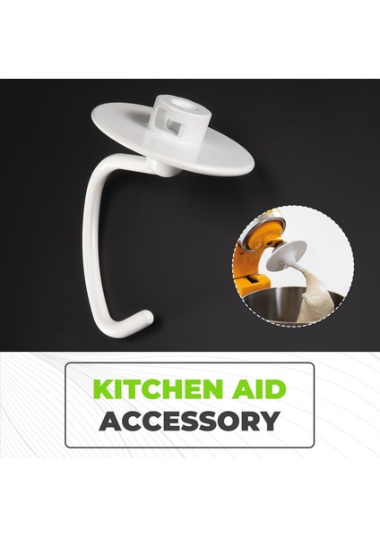K45DH Hamur Kancası Değiştirme Mutfakta ile Uyumlu 4 5 Qt Rocker Mikserleri KSM90 ve K45 (Yurt Dışından) indirimleri