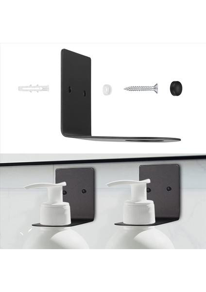 4 Adet Sabun Şişesi Dağıtıcı Tutucular Duvara Monte Sabun Pompası Şişe Dağıtıcı Standları Paslanmaz Çelik Şampuan Dağıtıcı (Yurt Dışından) fırsatları