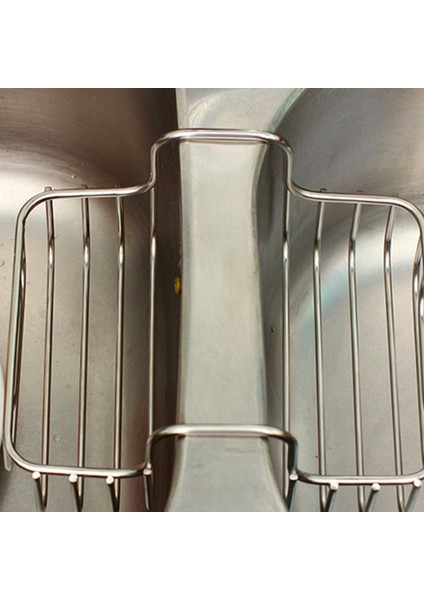 2x Mutfak Gadget Çift Lavabo Iç Askı Bulaşık Tercü Sünger Çelik Top Paslanmaz Çelik Depolama Raf Meyve Rafı (Yurt Dışından) fiyatları