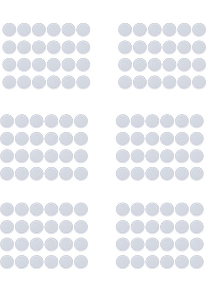 Mason Kavanoz Kapakları Için 144X Normal Ağız Kapakları Mason Konserve Kavanozları ve Daha Fazlası Için Plastik Depolama Kapakları Standart Dia 70MM (Yurt Dışından)