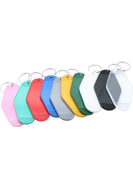 Anahtar Etiketler 10 Pcs Motel Otel Süblimasyon Boş Keychain Rhombus Vintage Süs Isı Transferi Anahtarlık (Yurt Dışından) modelleri