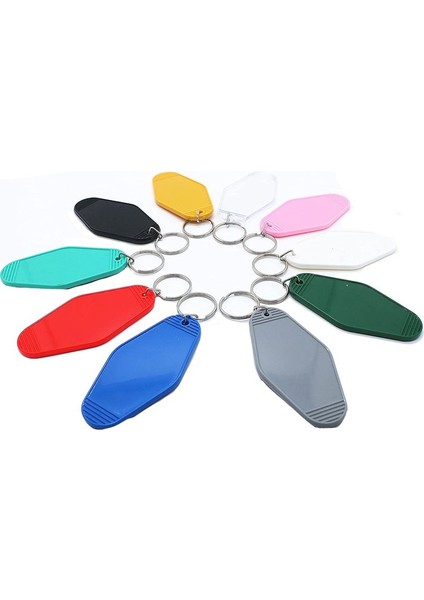 Anahtar Etiketler 10 Pcs Motel Otel Süblimasyon Boş Keychain Rhombus Vintage Süs Isı Transferi Anahtarlık (Yurt Dışından) indirimleri