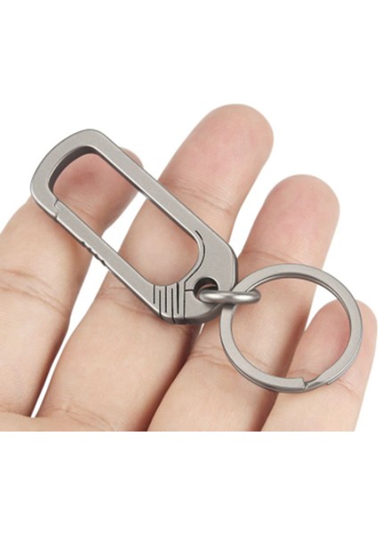 2x Titanyum Toka Anahtarı Titanyum Alaşım Yaratıcı Sadelik Buckes Kamp Aksesuarları Açık Cep Aracı (Yurt Dışından) fırsatları