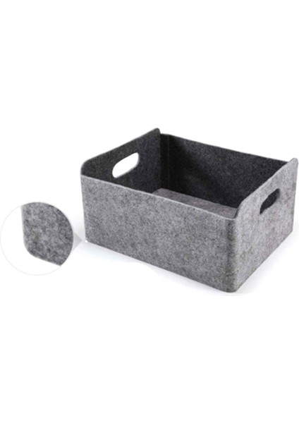 4 Adet Keçe Depolama Sepeti/çöp Kutusu Katlanabilir ve Kullanışlı Depolama Çözümü (Yurt Dışından) modelleri