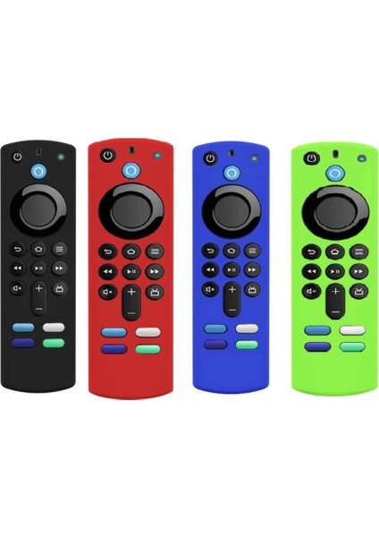 Ateş Tv Stick 4K Için Silikon Uzaktan Kumanda Kapağı 4K 3 Nesil Slip Anti-Slip Uzak Koruyucu Kılıfı (Kırmızı) (Yurt Dışından) fırsatları