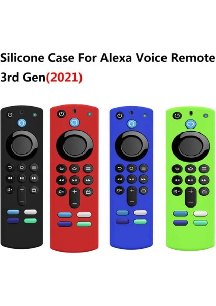 Ateş Tv Stick 4K Için Silikon Uzaktan Kumanda Kapağı 4K 3 Nesil Slip Anti-Slip Uzak Koruyucu Kılıfı (Kırmızı) (Yurt Dışından) indirimleri