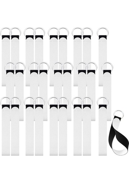 90 Adet Süblimasyon Boş Bilek Kordonları Kayış Bileklik Anahtarlık Bileği Bilek Koruyucu Anahtarlık Tutucusu (Yurt Dışından) indirimleri