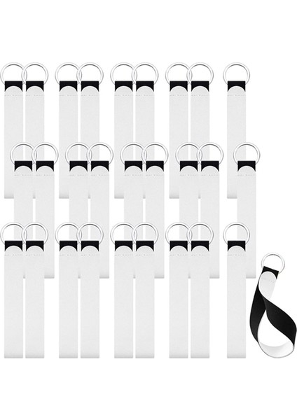 60 Adet Süblimasyon Boş Bilek Kordonları Kayış Bilek Anahtarlık Bileği Bilek Koruyucu Anahtarlık Tutucu (Yurt Dışından) fiyatları