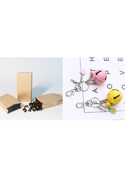 50 Pcs Kraft Kağıt Torba Poşeti ve 50 Parçalar Metal Döner Kıyafetler Kravalı Kazan Snap Hook Istakoz Pençe Tokası ve Anahtar Yüzük Anahtarlık (Yurt Dışından) fiyatları