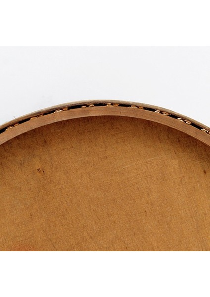 Rattan Dokuma Depolama Sepeti Ev Oturma Odası Yuvarlak Meyve Ekmeği Için Tepsiye Yerleştirme Tepsisi Nefes Alabilir Masaüstü Organizatör -Brown (Yurt Dışından) modelleri