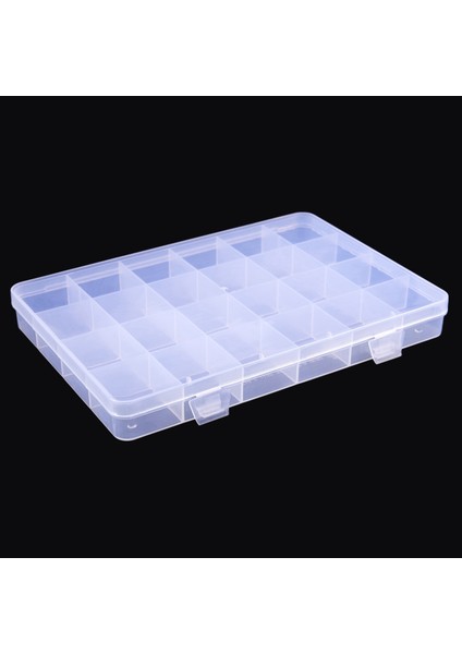 2x 24 Bölmeler Plastik Kutu Kasa Takı Boncuk Depolama Konteyner Zanaat Organizatörü (Yurt Dışından) modelleri