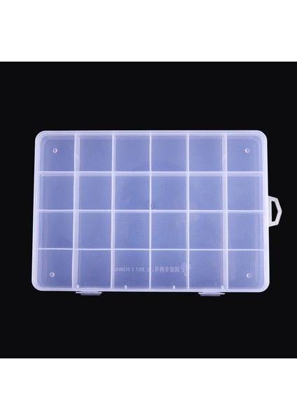 2x 24 Bölmeler Plastik Kutu Kasa Takı Boncuk Depolama Konteyner Zanaat Organizatörü (Yurt Dışından) fırsatları