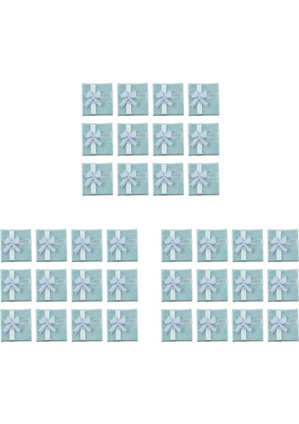 36PCS Bluejewelry Yüzük Küpe Bileklik Kutuları Sevimli Küçük Kutusu (Yurt Dışından)