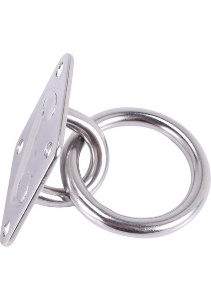 Yuvarlak Halka Paslanmaz Çelik ile Duvar Veya Tavan Için 10 Adet 80MMX50MM Montaj Kancası - Braket / Bağlantı (Yurt Dışından) fırsatları