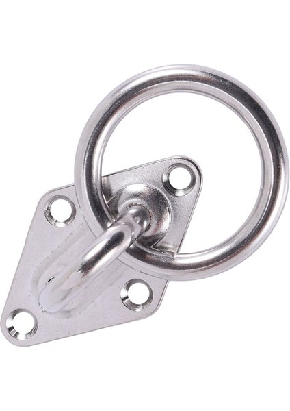 Yuvarlak Halka Paslanmaz Çelik ile Duvar Veya Tavan Için 10 Adet 80MMX50MM Montaj Kancası - Braket / Bağlantı (Yurt Dışından) indirimleri