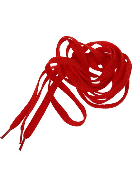 2 Çift Düz Ayakkabı Dantelleri Bootlaces Eğitmenleri Güçlü Ayakkabı Bağları Kırmızı Paten (Yurt Dışından) fiyatları