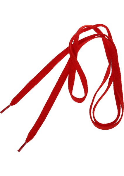 2 Çift Düz Ayakkabı Dantelleri Bootlaces Eğitmenleri Güçlü Ayakkabı Bağları Kırmızı Paten (Yurt Dışından) modelleri