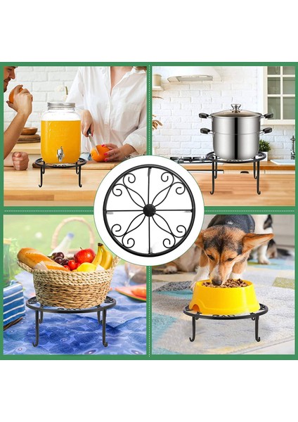 5 Paket Metal Bitki Dış ve Iç Mekan Bitkileri Için Stand Ağır Hizmet Saksı Birden Fazla Bitki Pas Geçirmez (Yurt Dışından) modelleri