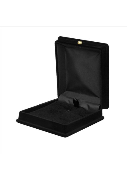 5 x Velvet Kolye Zinciri Takı Ekran Depolama Kutusu Kılıfı Tutucu Organizatör --- Siyah (Yurt Dışından) fiyatları