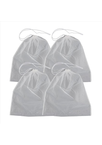 4 Paket Demleme Çantaları -Meyve Elma Şarabı Için Tekrarlanabilir Örgü Çanta Elma Elma Üzüm Şarap Pres Brawstring Süzme Bir Çantada 38X42CM (Yurt Dışından) modelleri