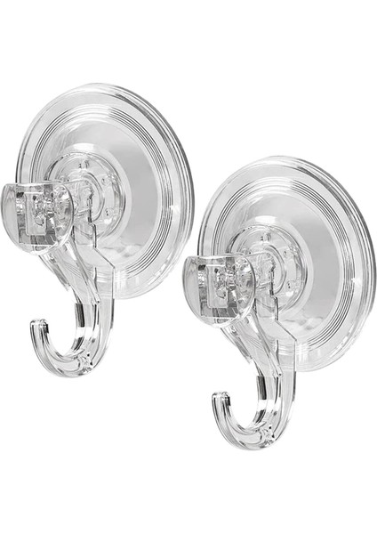 2x Büyük Şeffaf Yeniden Kullanılabilir Ağır Hizmetli Vakum Kupası Kancası (Yurt Dışından) fiyatları