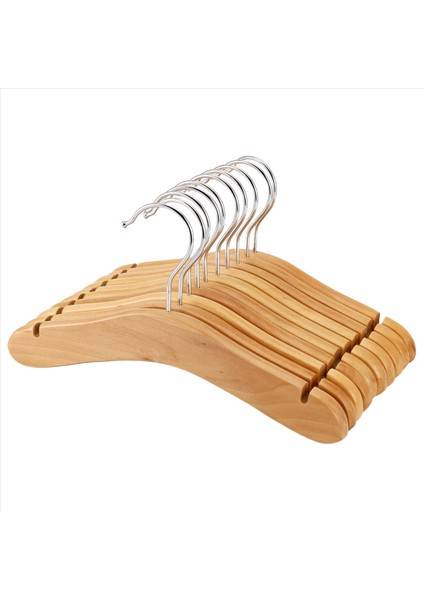 Ahşap Bebek Askıları Çocuk Askıları Çocuklar Için Çentikli Omuz Tasarımı Dekorasyon Askısı 10 Paket Küçük (Yurt Dışından) modelleri